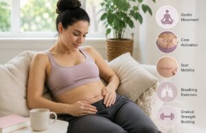 C-section postnatal personal training Los Angeles