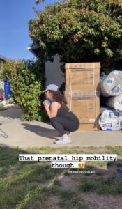 Safe prenatal strength training session in Santa Monica