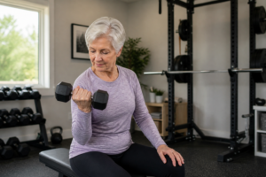 Strength and balance personal trainer for seniors and the elderly